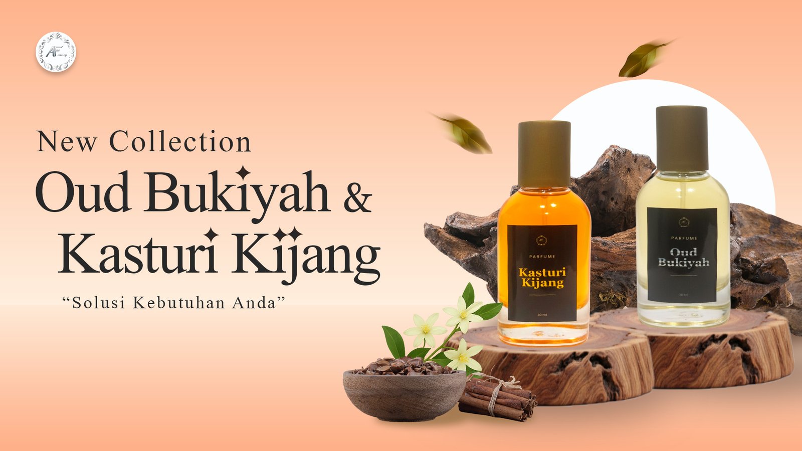 arfi shop - Parfum Kasturi Kijang dan Oud Bukiyah