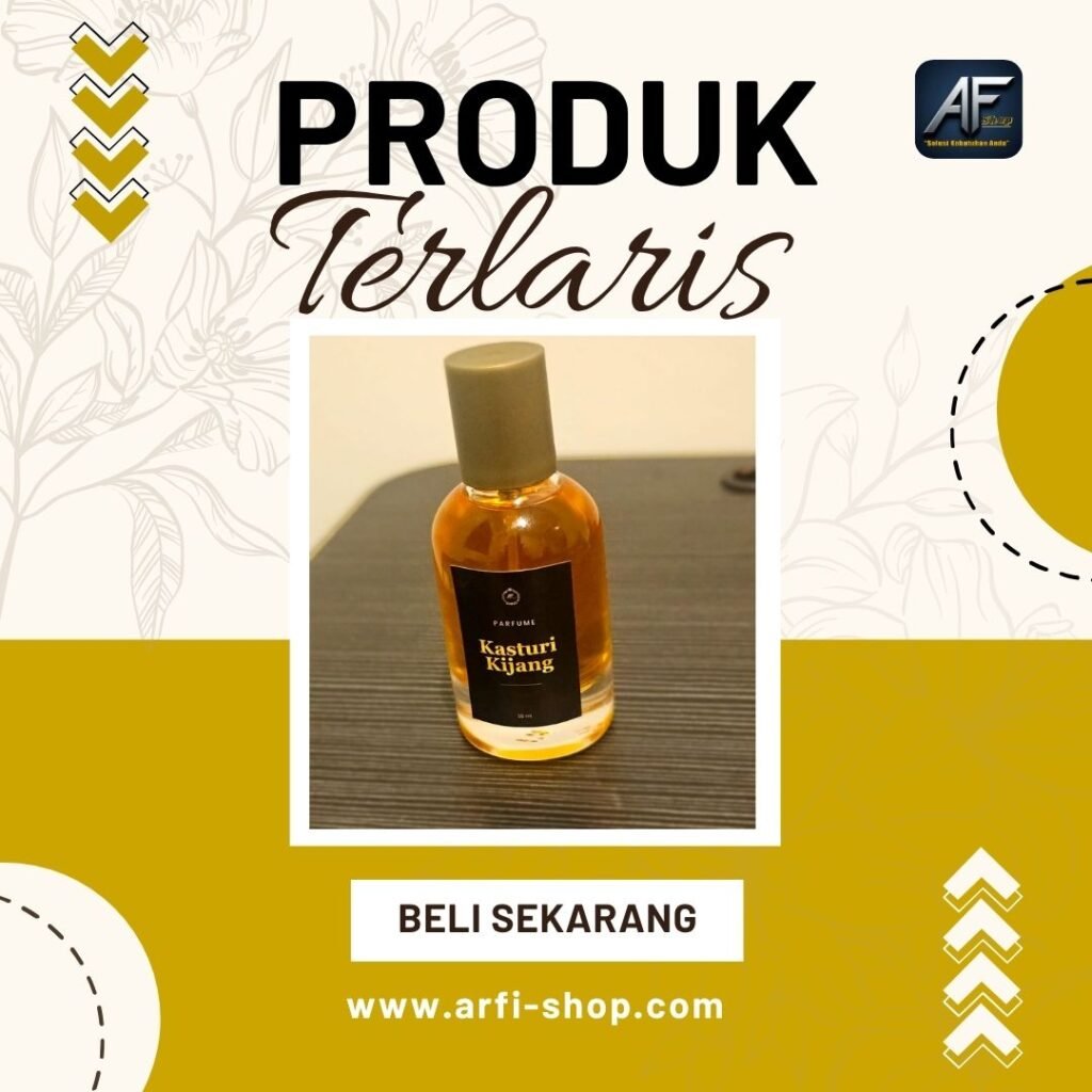parfum kasturi kijang asli